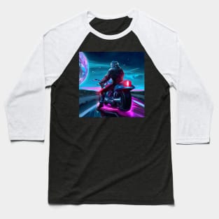 Space Rider Baseball T-Shirt